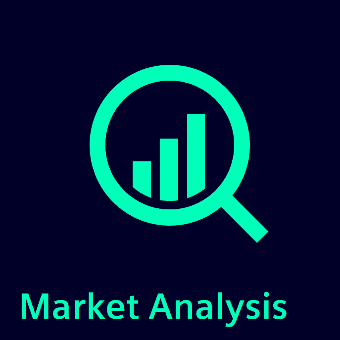 市场分析图标