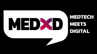 MedXD标志，口号为“Medtech Meets Digital”