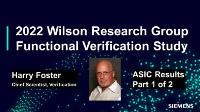 2022 Wilson Research Study - ASIC设计和验证的当前趋势(1 / 2)