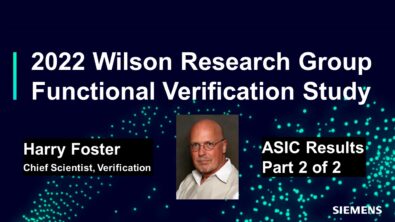 2022 Wilson Research Study - ASIC设计验证技术的当前趋势(2 / 2)