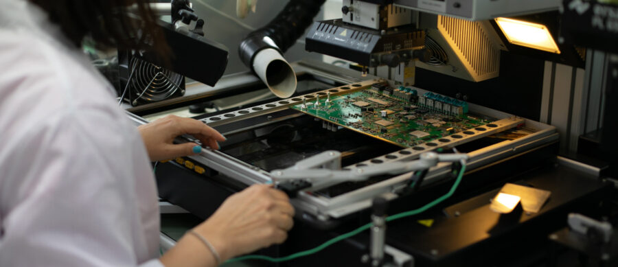 PCB assembly board inspection